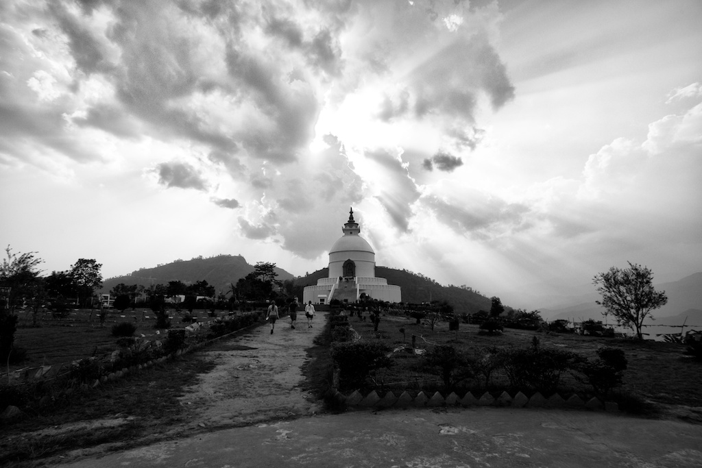 World Peace Pagoda Pokhara 9