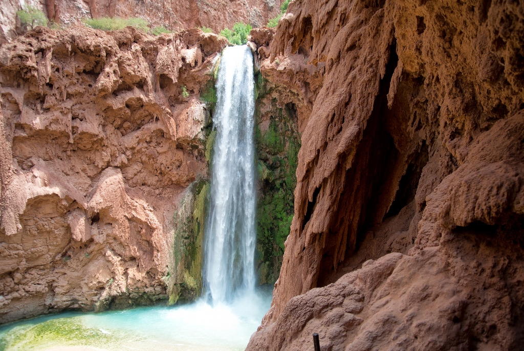 Mooney Falls: Epic Descent to a 200 Foot Waterfall in Arizona - Through My  Lens