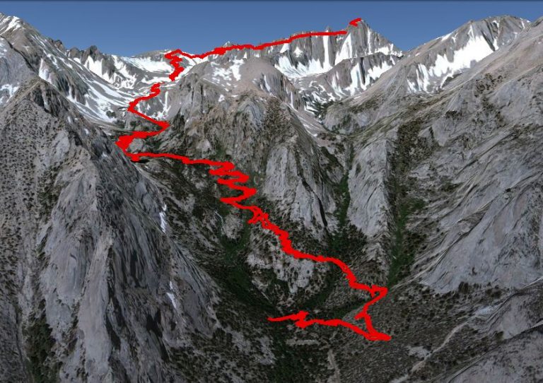 Hiking Mt Whitney Tallest Mountain in the Lower 48 States Through My