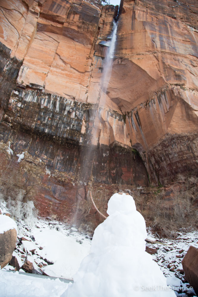 Kayenta Trail to Emerald Pools in Zion National Park Best Winter Hike